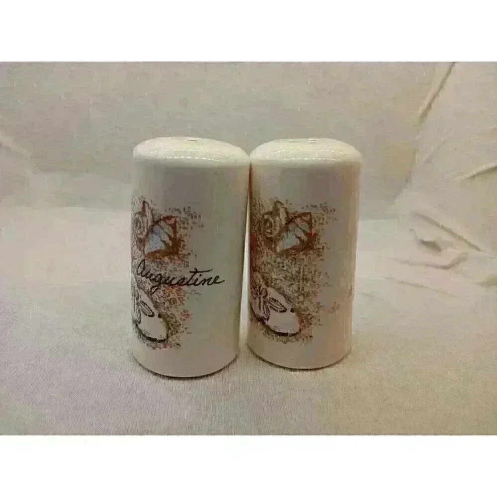 VINTAGE ST. AUGUSTINE FLORIDA SEA SOUVENIR SALT AND PEPPER SHAKERS COLLECTABLE